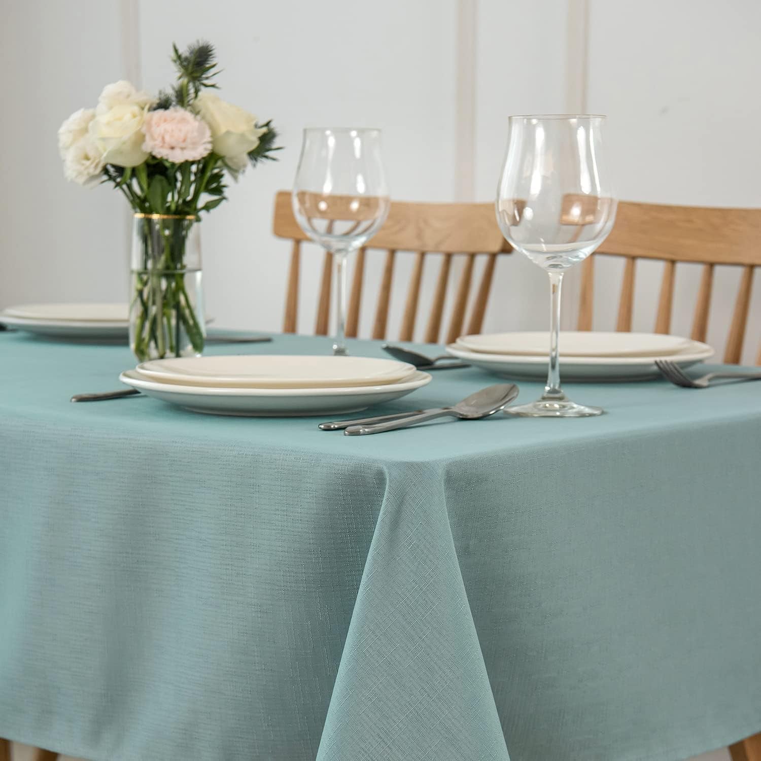 rectangle-slubby-textured-tablecloth-waterproof-spillproof-wrinkle-free-table-cloth-kitchen-dining-room-decoration-fabric-table-cover-for-holiday-party-dinner-52-x-70-inch-slate-blue