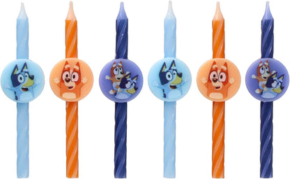 and Bingo Birthday Candles | Cake Decoration Toppers | 6 Count5