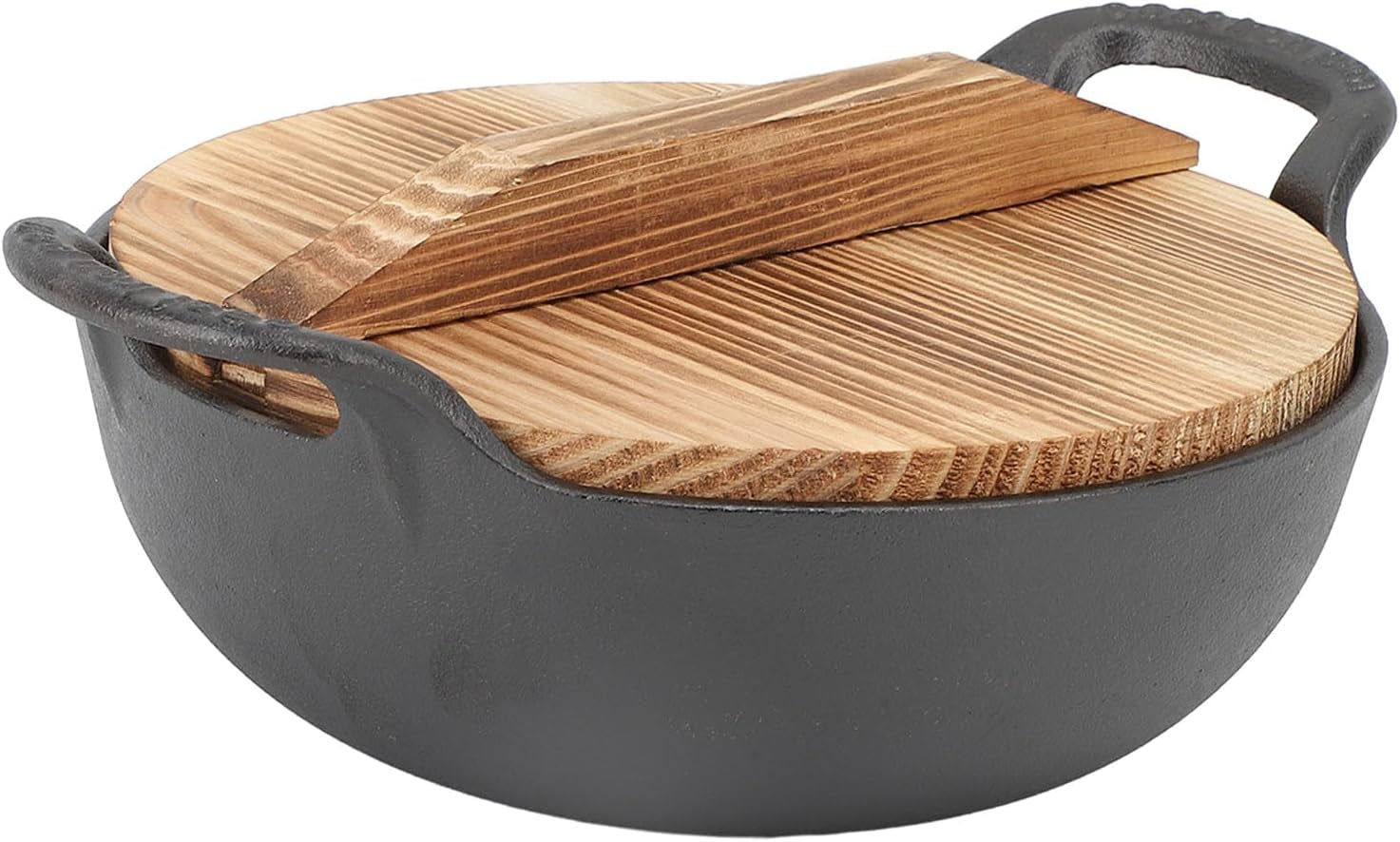 cast-iron-wok-pan-14-inch-pre-seasoned-stir-fry-skillet-with-wooden-lid-flat-bottom-oven-safe-for-authentic-asian-cooking-on-stovetop-for-home-cooks-25cm