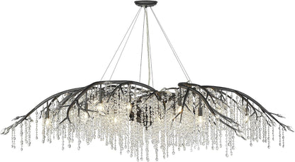 '- Autumn Twilight 24 Light Chandelier- Chandeliers, Ceiling Light Fixture, Ceiling Light Fixture, Chandeliers for Dining Room, Light Fixtures Ceiling Mount, Hanging Light Fixture,2