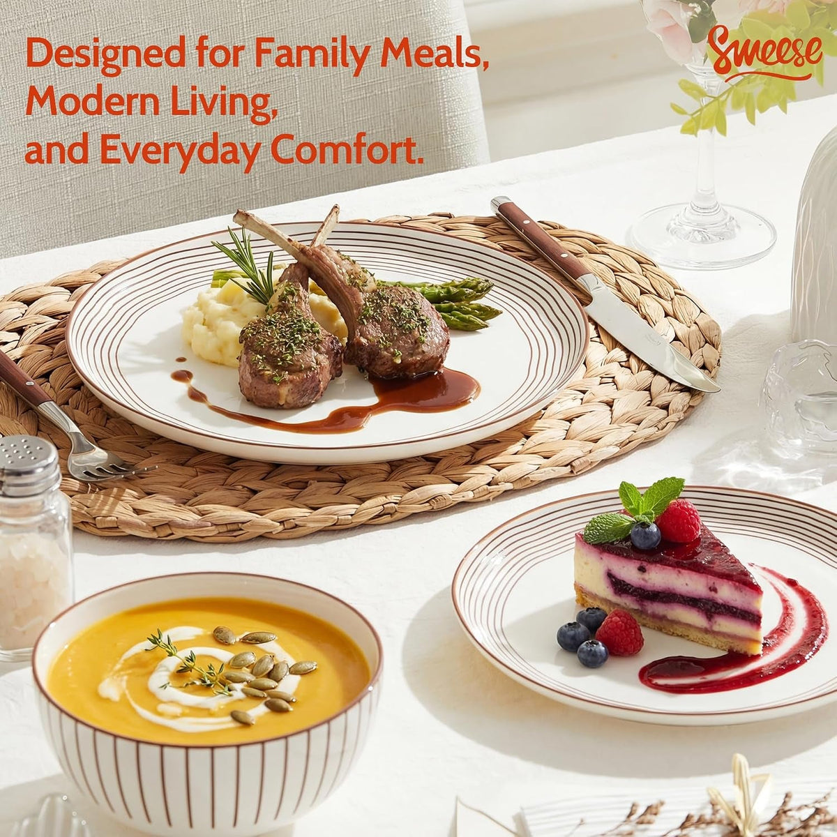 18pcs-lightweight-porcelain-dinnerware-set-for-6-stripe-neutral