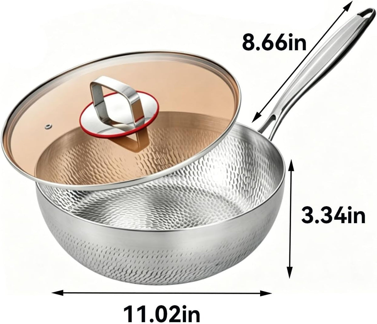 titanium-hammered-wok-with-lid-titanium-pans-for-cooking-no-coating-non-stick-titanium-cookware-durable-scratch-resistant-titanium-frying-pans-dishwasher-safe-11-02in