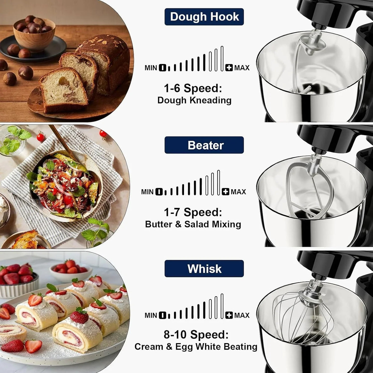 stand-mixer-4-2qt-5-3qt-two-bowls-electric-food-mixer-10-speeds-with-digital-setting-3-in-1-kitchen-mixer-for-baking-cakes-cookie-bread-salad-with-egg-whisk-dough-hook-flat-beater