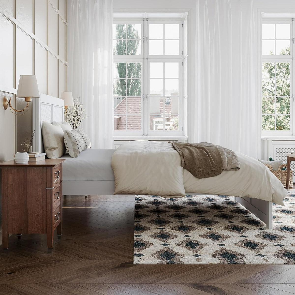 canyon-full-platform-bed-with-matching-footboard-white
