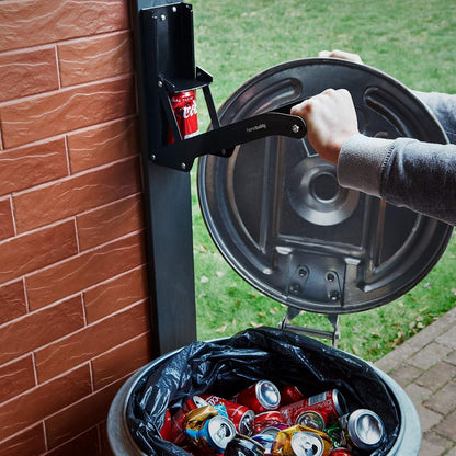 Can Crusher for Recycling - 12 Oz. and 16 Oz. Can Crusher Wall Mounted for Aluminum - Compact and Easy to Use, Mounting Rivets Included, Man Cave Accessories7