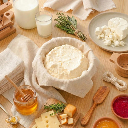 10 Pcs Unbleached Cheese Cloths, 20X20 Inch | Grade 100 Hemmed Cheesecloth for Cooking, Reusable Cotton Strainer for Juicing, Baking, Cheese and Yogurt Making7