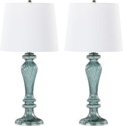 GT90496K-(W)-(DP) 25.5" Glass Table Lamps (Set of 2)1