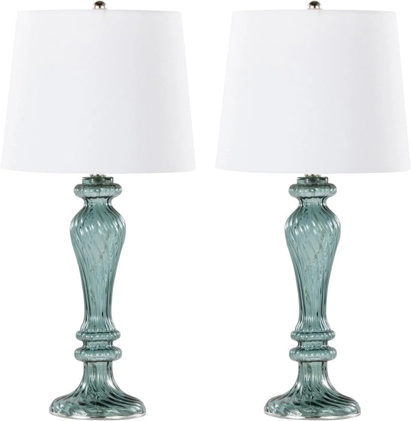 GT90496K-(W)-(DP) 25.5" Glass Table Lamps (Set of 2)1