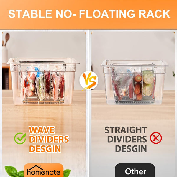Sous Vide Container 12 Quart with Lid, Rack, Sleeve and Cookbook | Bpa-Free Complete Kit Includes Rack, Insulated Sleeve and Recipe Booklet; Compatible with Anova and Most Sous Vide Cookers.6