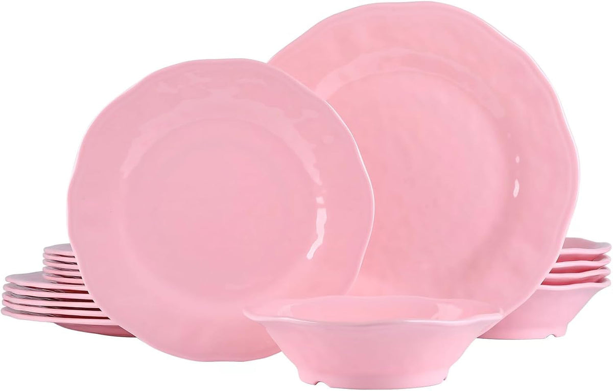 18-piece-pink-dinnerware-set-lightweight-kitchen-dining-plates-and-bowls-set-durable-melamine-dishes-set-of-6-unbreakable-rv-camping-dishes-dishwasher-safe