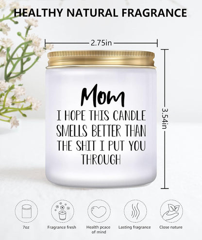 Gifts for Mom from Daughter Son, Birthday Gifts for Mom, Lavender Candle6