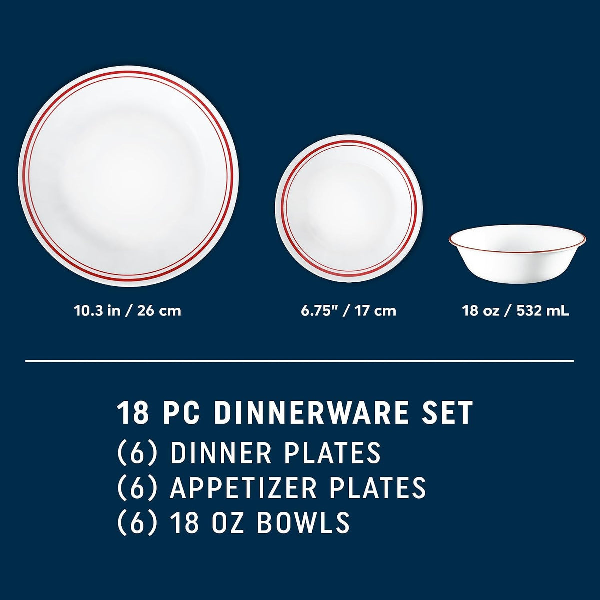 vitrelle-18-piece-service-for-6-dinnerware-set-triple-layer-glass-and-chip-resistant-lightweight-round-plates-and-bowls-set-logan