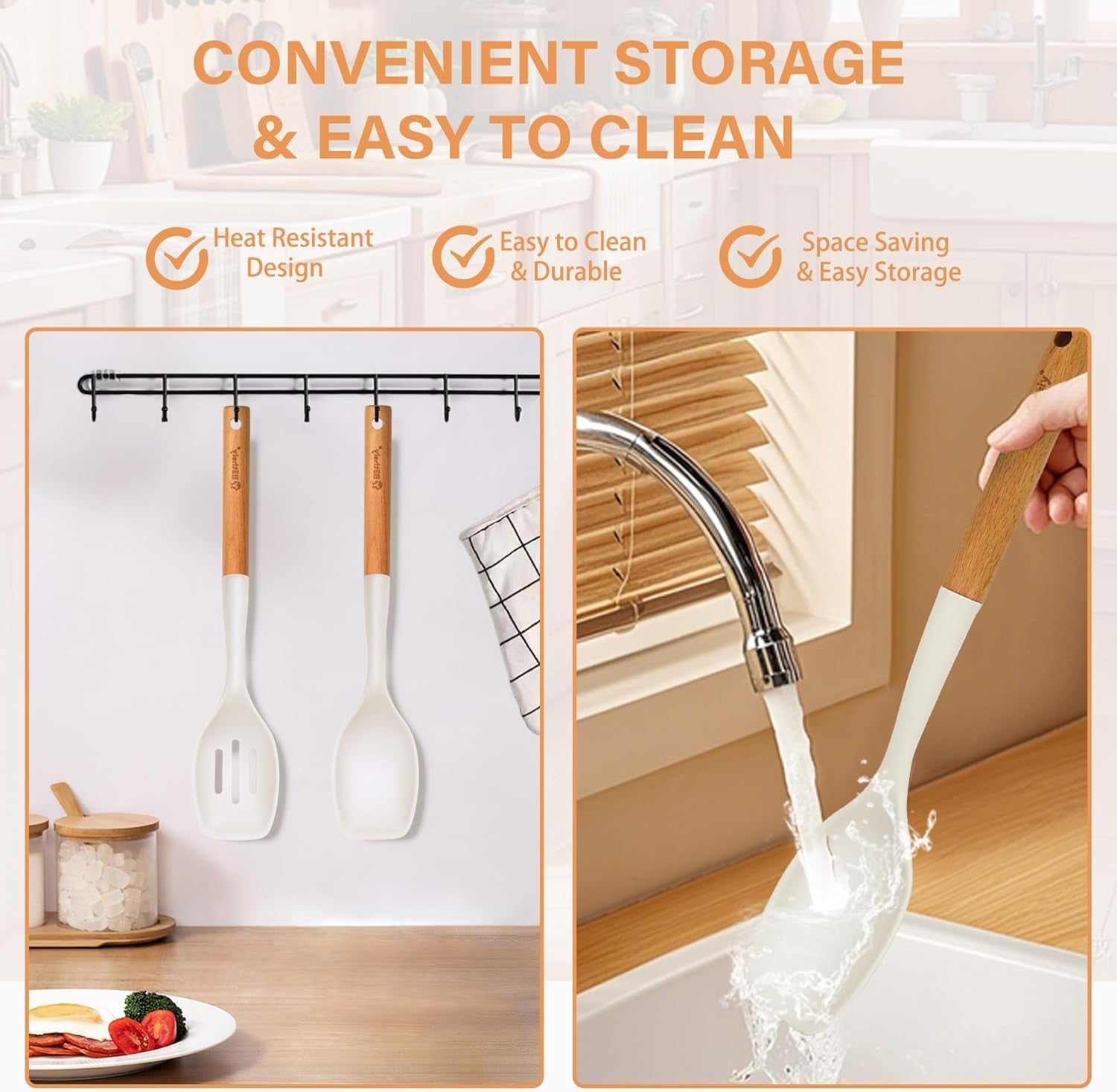4pcs-silicone-cooking-spatula-and-spoons-set-nonstick-kitchen-utensils-set-with-wood-handle-heat-resistant-silicone-solid-and-slotted-spatula-set-with-turners-serving-spoonscream-white