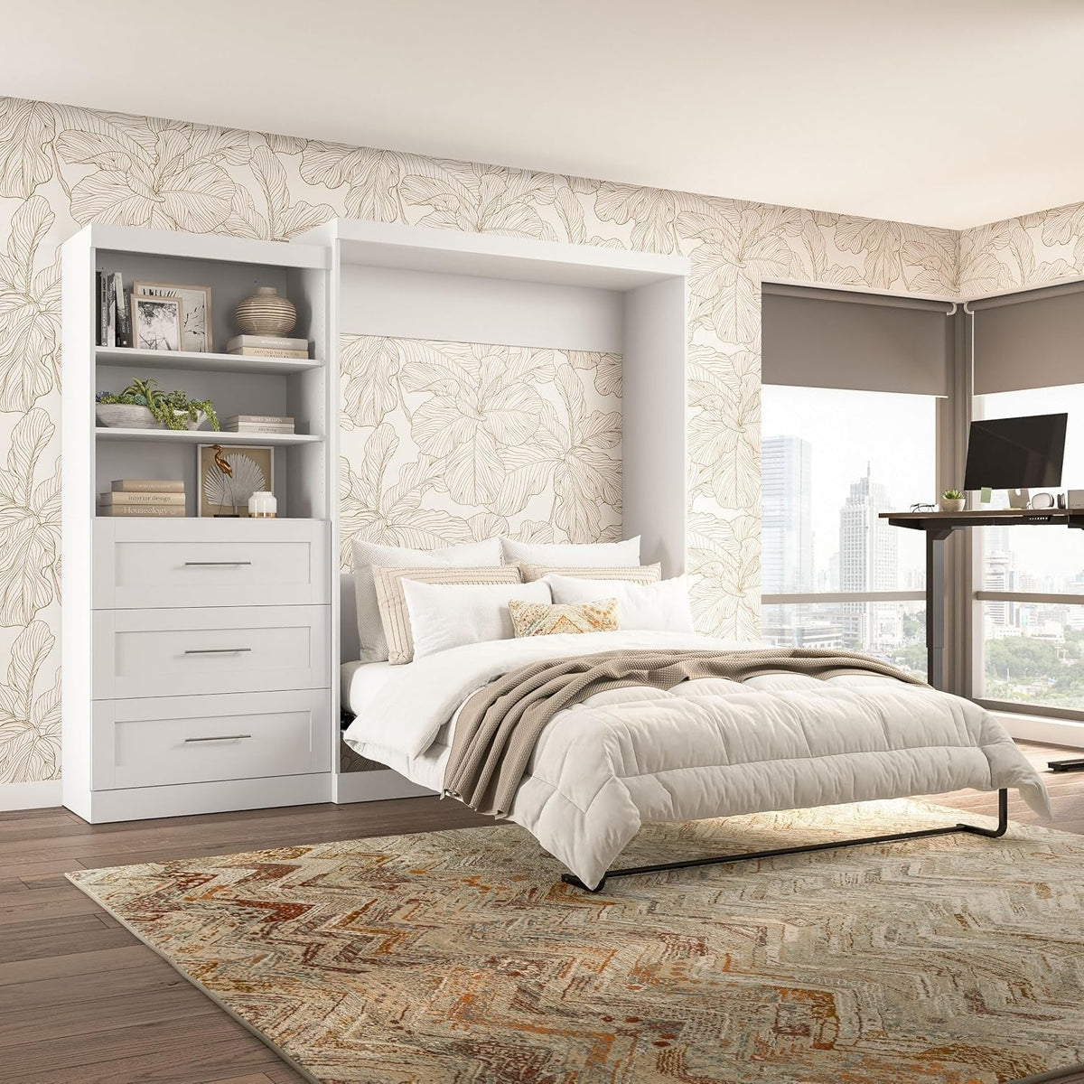 queen-murphy-bed-shelving-with-drawers-white-pur-101w
