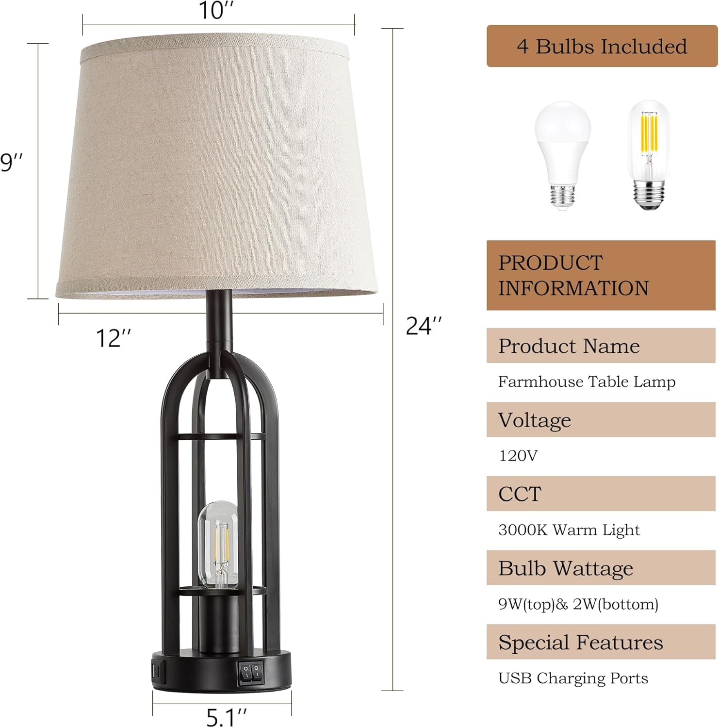 black-table-lamps-for-living-room-set-of-2-farmhouse-lamps-for-night-stands-with-usb-a-c-bedside-lamps-for-bedroom-24-industrial-lamp-for-living-room-end-tables