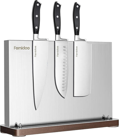 4PSC Knife Block Set with Magnetic Knife Block Holder, Ultra-Sharp Japanese Kitchen Knife Set, High-Carbon Steel Chef Knife Sets with Full Tang Handle Design1