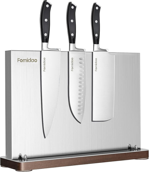 4PSC Knife Block Set with Magnetic Knife Block Holder, Ultra-Sharp Japanese Kitchen Knife Set, High-Carbon Steel Chef Knife Sets with Full Tang Handle Design1