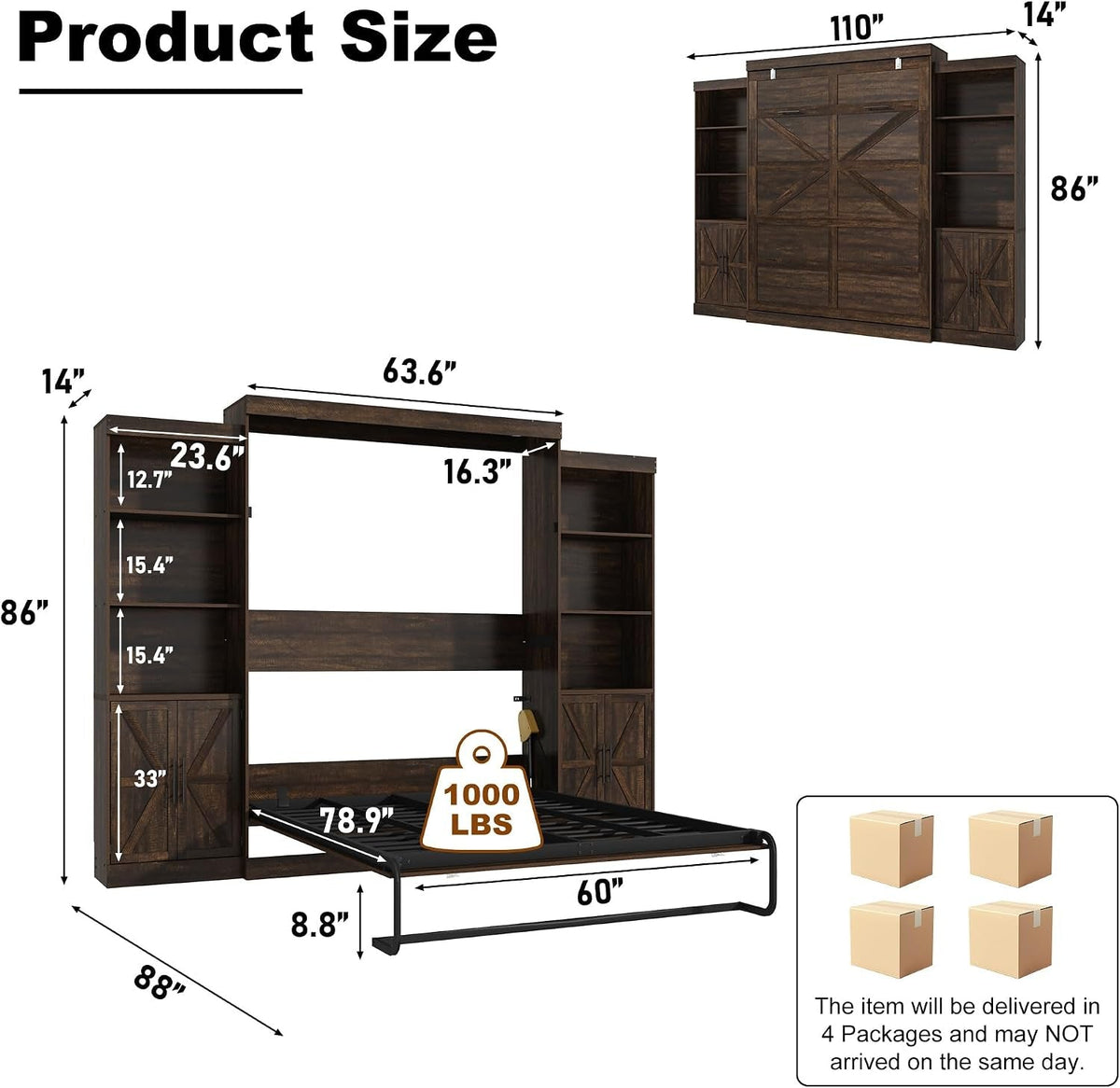queen-size-murphy-bed-w-2-storage-cabinet-2-led-light-farmhouse-wood-hidden-foldable-wall-bed-frame-storage-bed-cabinet-for-bedroom-office-space-saving-no-box-spring-needed-brown