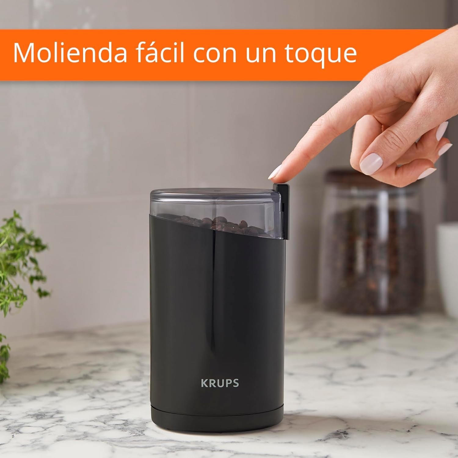 precision-electric-coffee-grinders-3-oz-capacity-200w-motor-stainless-steel-blades-for-uniform-grinding-of-beans-herb-and-nuts-coffee-and-spice-grinder-electric-black