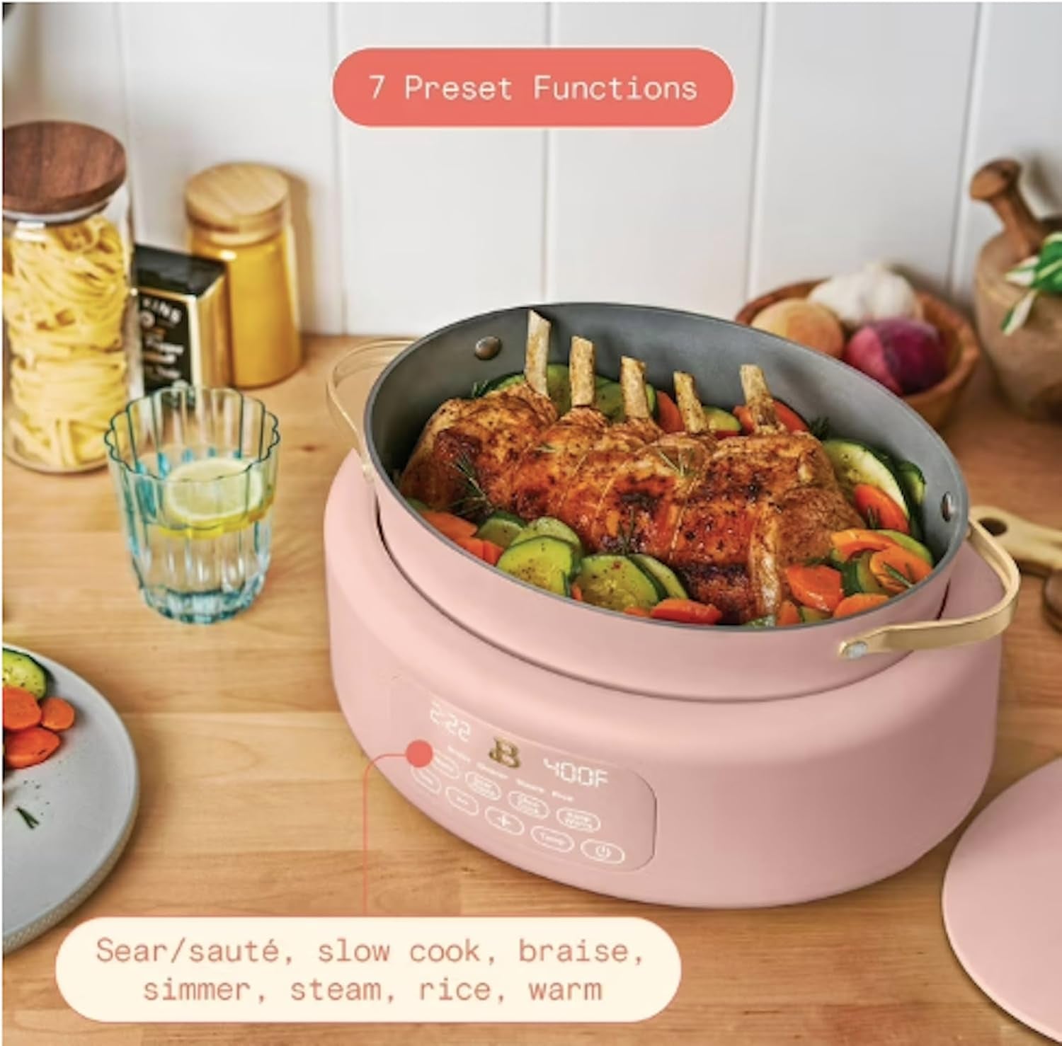 10-in-1-6qt-electric-multi-cooker-slow-cooker-rice-cooker-steamer-more-touch-control-oven-safe-dishwasher-safe-pink-rose