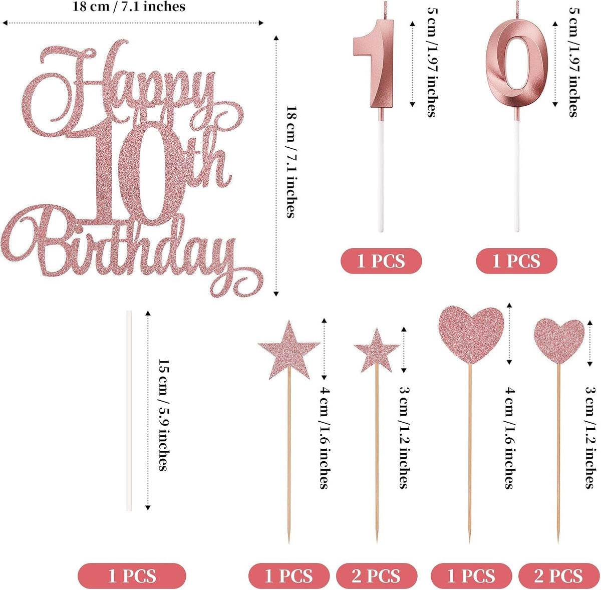 10th-birthday-cake-decorations-10th-birthday-candles-cake-numeral-candles-and-glitter-happy-10th-birthday-cake-toppers-set-for-birthday-party-supplies-rose-gold
