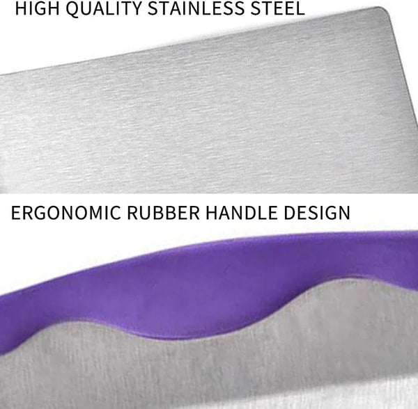 Cake Safe Lifter 7.8"X9.6" Stainless Steel Pizza Transfer Shovel Cookie Spatula2
