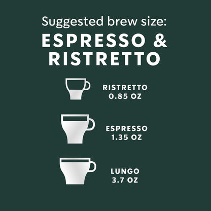 Starbucks by Nespresso Original, Dark Roast Espresso, 50-Count | Capsules, Espresso Coffee Pods5