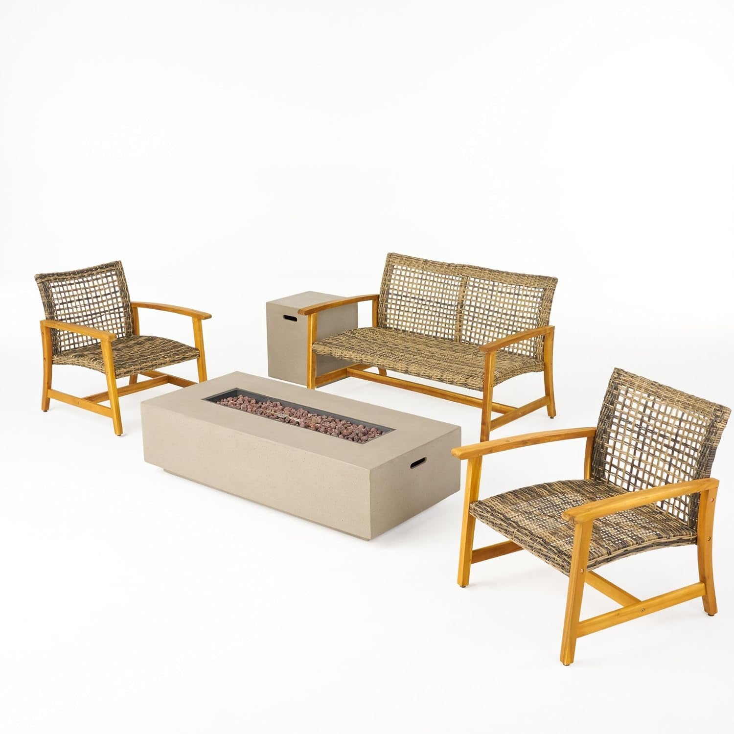outdoor-5-piece-acacia-wood-and-wicker-conversation-set-with-fire-pit-gray-and-light-gray