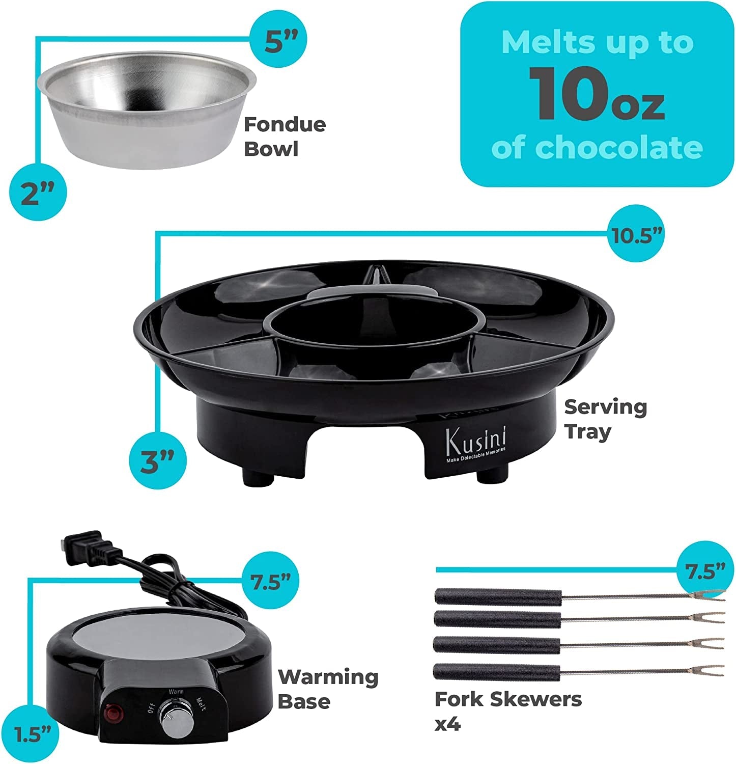 electric-fondue-pot-set-chocolate-fondue-kit-temperature-control-detachable-serving-tray-10oz-melting-pot-4-roasting-forks-gift-set-date-night-idea-serve-at-movie-night-or-game-night