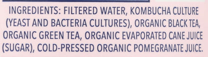 Health Ade, Kombucha Pomegranate 16Fz Organic, 16 Fl Oz5