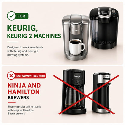 USDA Organic Coffee Pods for Keurig, Keurig 2 Machines, Medium Roast, Low Acid Coffee K-Cups, 24 Ct, Single Origin - Non-Gmo Kcups, Compostable, Biodegradable2