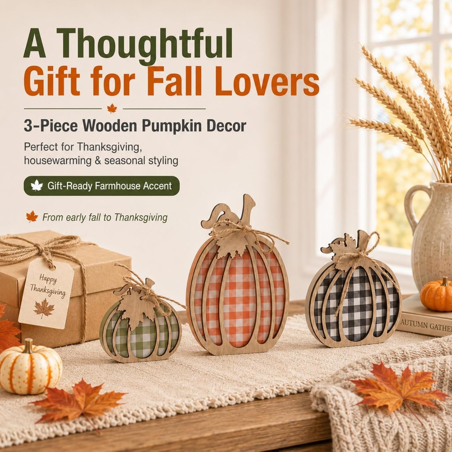 3-pcs-pumpkin-signs-buffalo-plaid-fall-table-mantel-home-decor-4-7x9-1-wooden-black-white-checkered-pumpkin-autumn-thanksgiving-decorations-indoor-tabletop-tiered-tray-shelf-kitchen