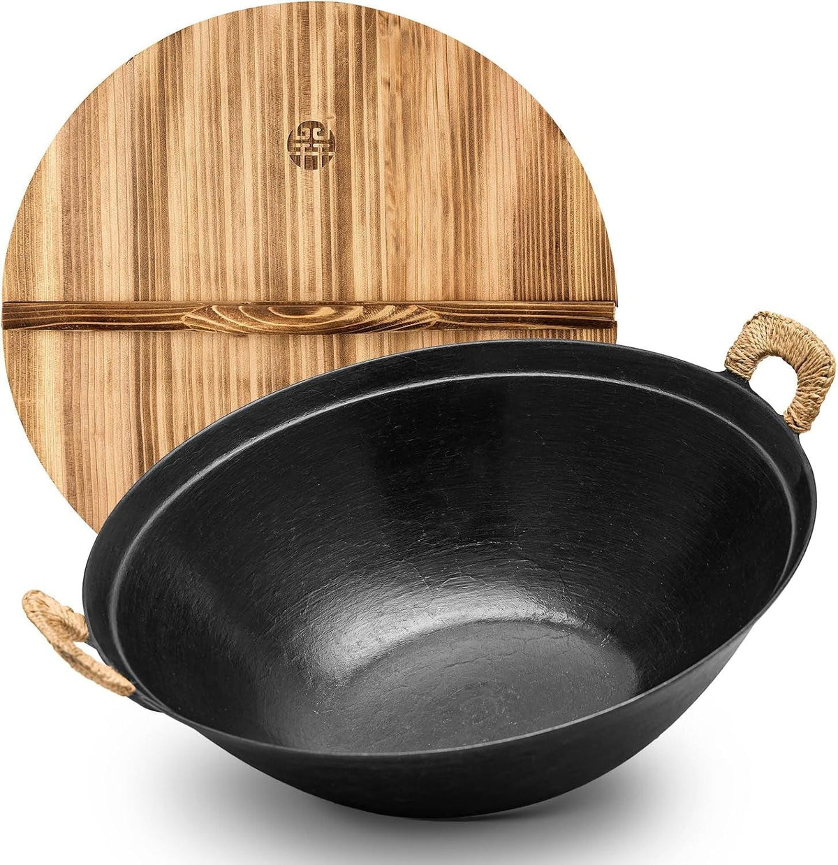 13-4-inch-cast-iron-wok-with-lid-flat-bottom-chinese-stir-fry-pan-uncoated-heavy-duty-wok-pan-for-induction-gas-electric-ceramic-stoves-dual-handles