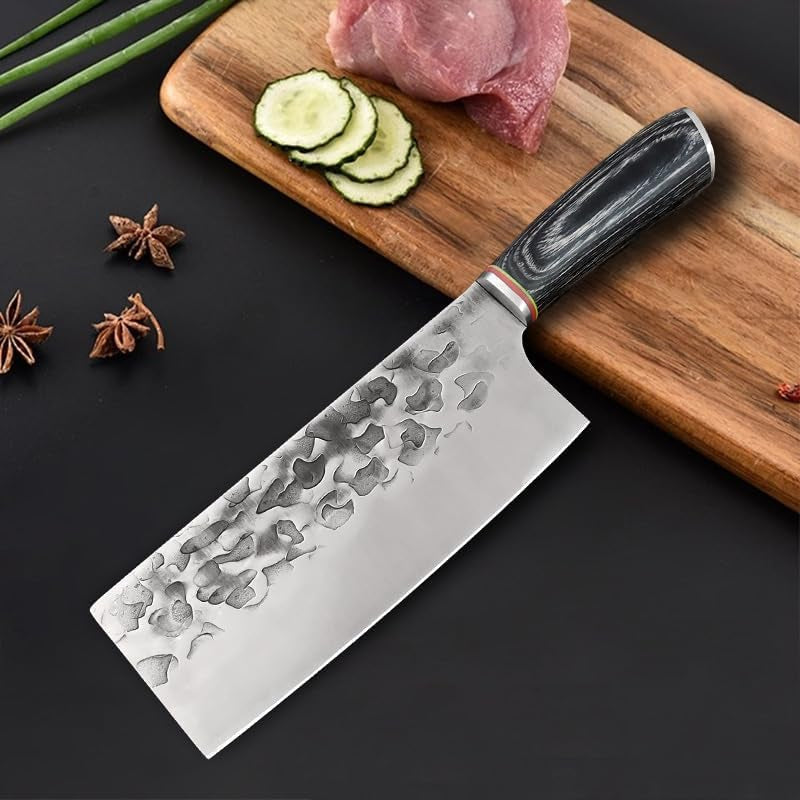 meat-cleaver-7-inch-professional-slicing-meat-cleaver-chef-knives-stainless-steel-forged-kitchen-knife-fruit-fish-meat-vegetables-butcher-knife