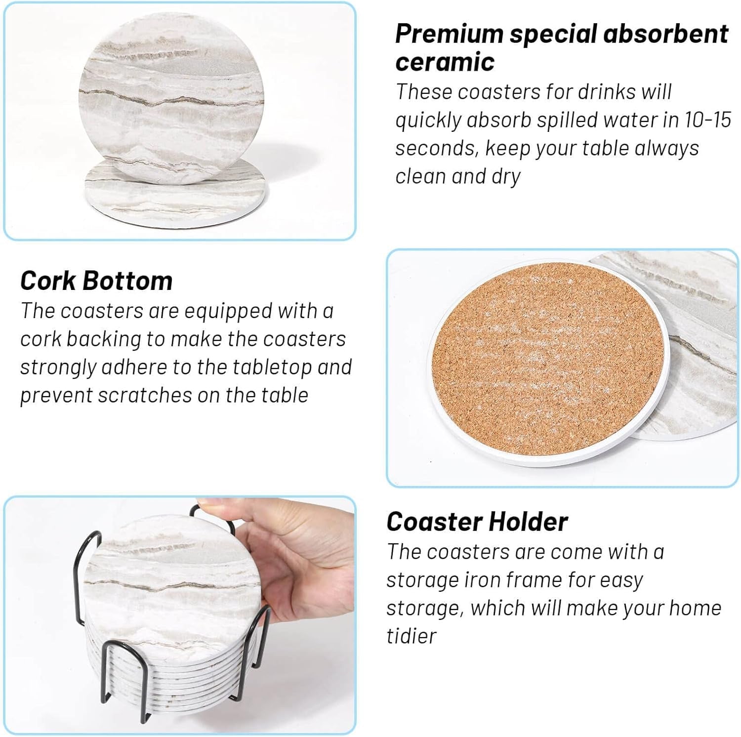 drink-coasters-with-holder-for-coffee-table-absorbent-coaster-set-of-6-marble-style-ceramic-coaster-for-wooden-table-suitable-for-kinds-of-cups-home-decor-4-inches