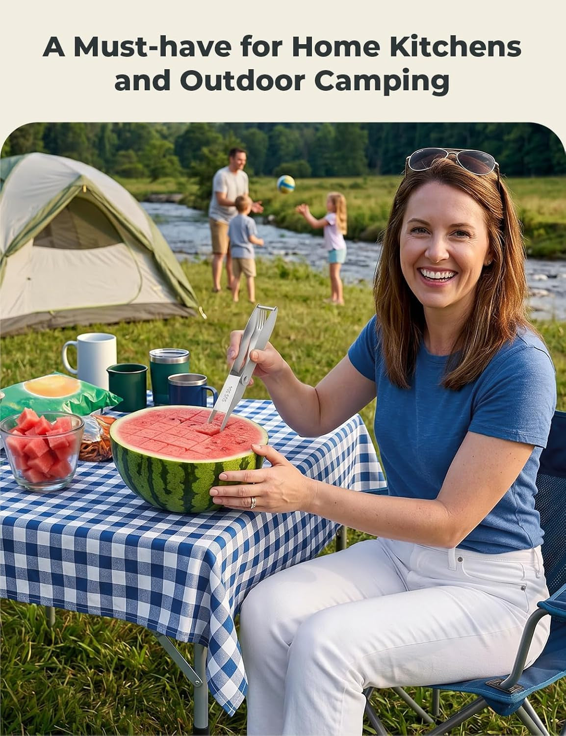 cripstaste-watermelon-cutter-slicer-tool-stainless-steel-watermelon-fork-2-in-1-watermelon-fork-slicer-retractable-fork-dual-blades-for-easier-cutting-fruit-cutter-slicer-for-kitchen-gadget-party