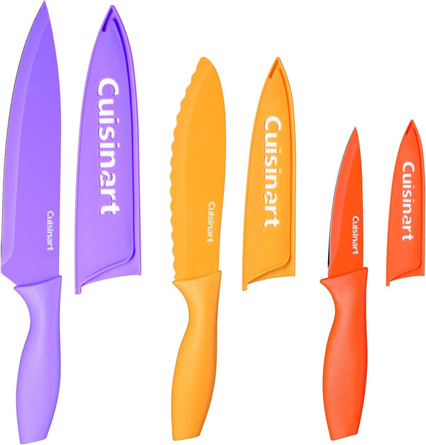 C55CNS-6PCS Advantage Color Collection 6-Piece Non-Stick Cutlery Set, Multicolor1