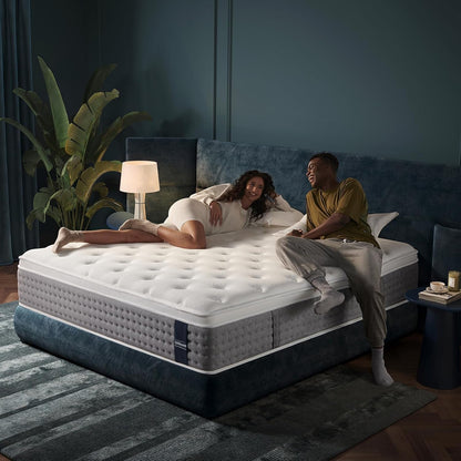 King Mattress, 14 Inch Medium Firm Hybrid with Motion Isolation | Breathable Hybrid Comfort with Responsive Support, Motion Isolation, Reinforced Edges, and Certipur-Us Certified Foam.1