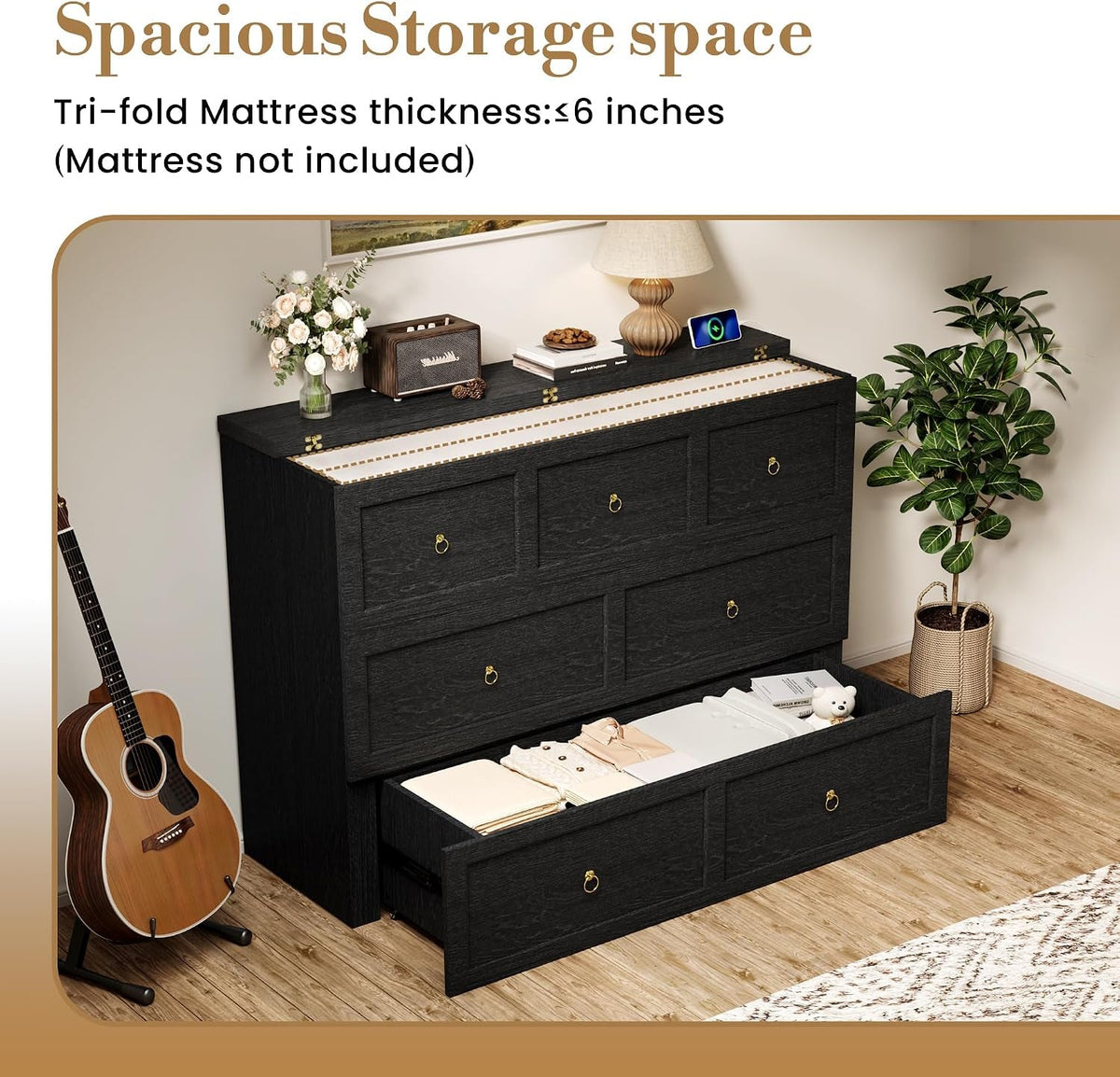 queen-murphy-bed-with-hidden-storage-farmhouse-cabinet-bed-with-storage-drawer-rgb-led-lights-charging-station-space-saving-wall-bed-with-6-metal-legs-black