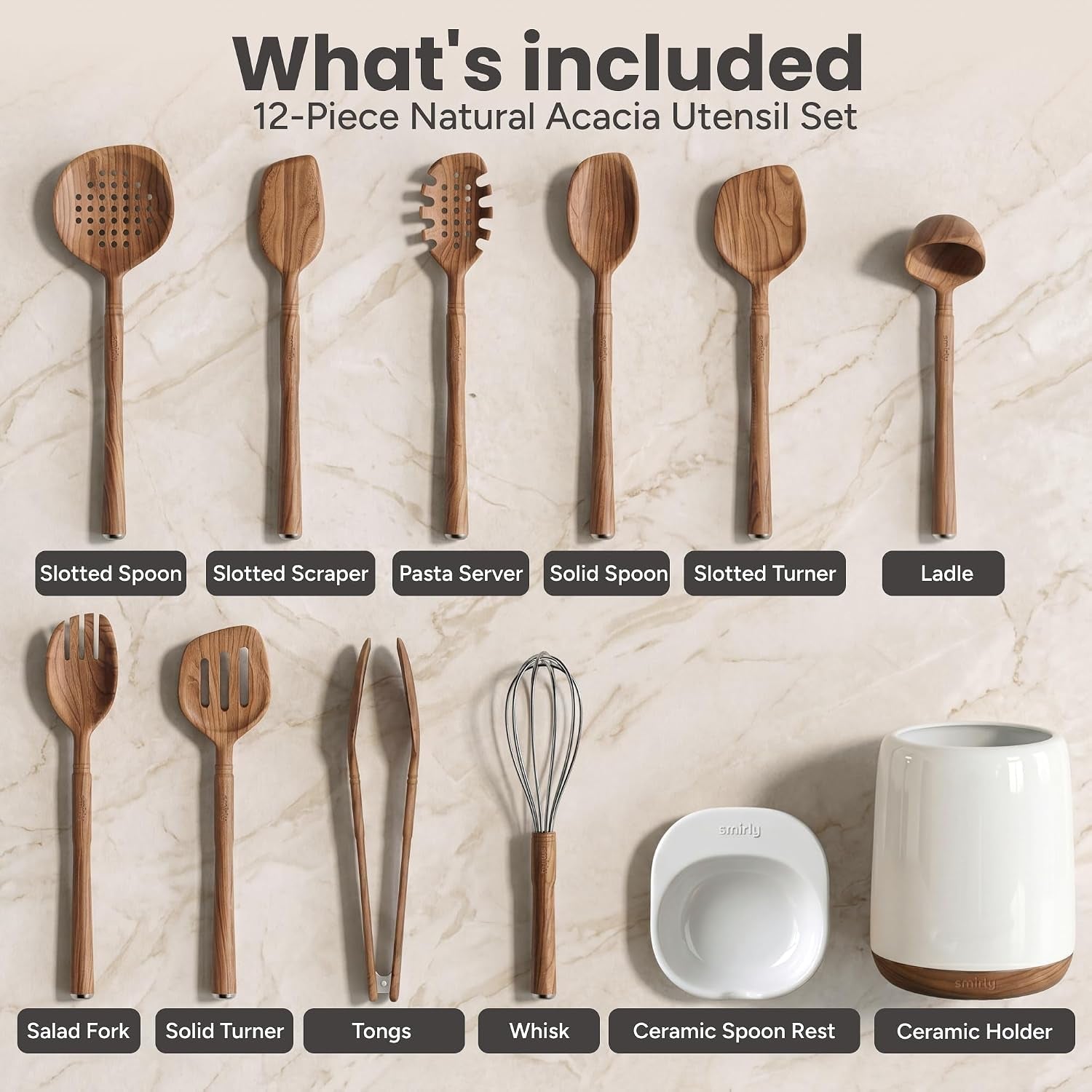 acacia-wooden-utensil-set-with-ceramic-holder-spoon-rest-12-piece