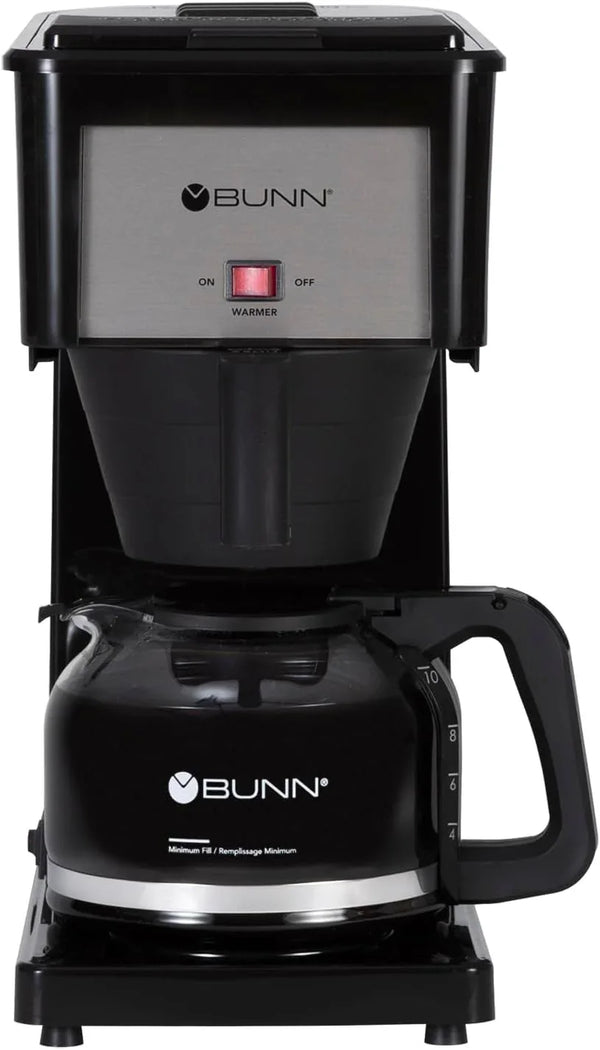 GRB Velocity Brew 10-Cup Home Coffee Brewer, Black2