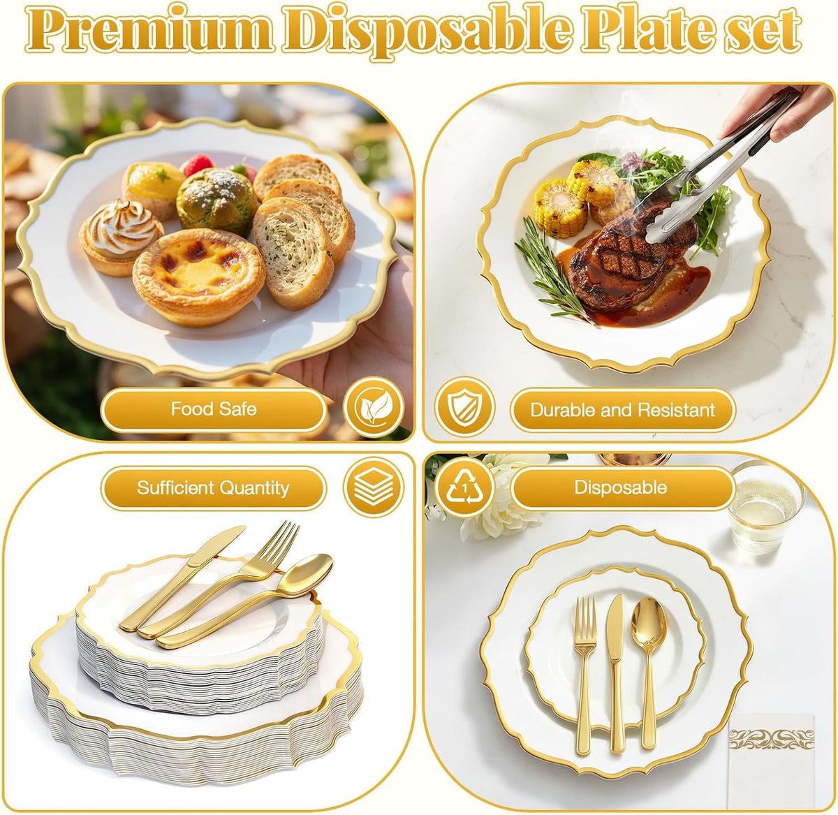 175-piece-disposable-plastic-plates-dinnerware-set-for-25-guests