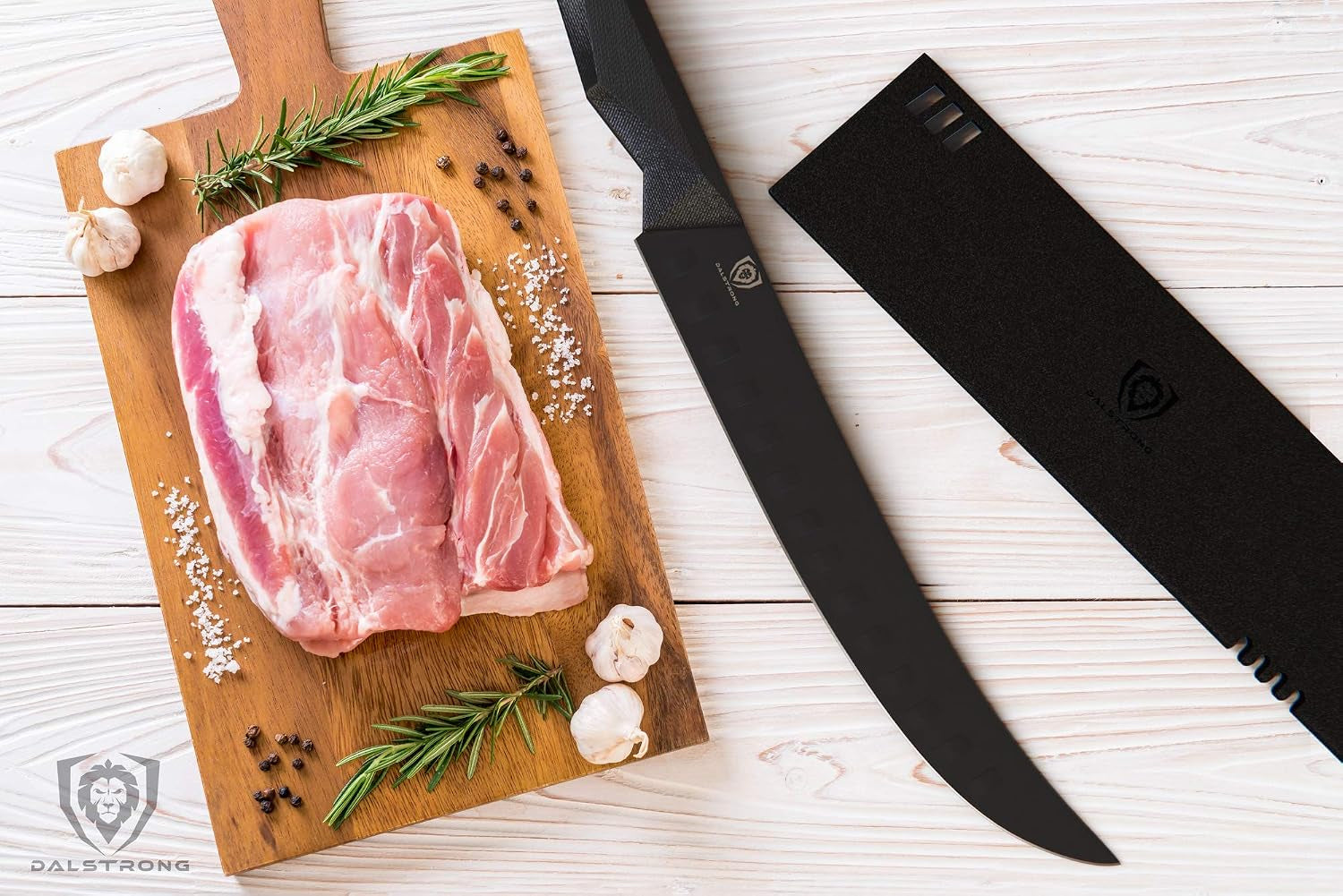 butcher-knife-10-inch-shadow-black-series-black-titanium-nitride-coated-high-carbon-7cr17mov-x-vacuum-treated-steel-breaking-kitchen-knife-sheath-slicing-knife-nsf-certified