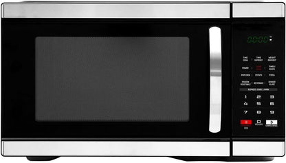 1.1 Cu.Ft Countertop Microwave Oven, 1000W Large Capacity Microwave with 10 Power Levels, 6 Auto Cooking Menus for Kitchens, Apartments, and Offices1