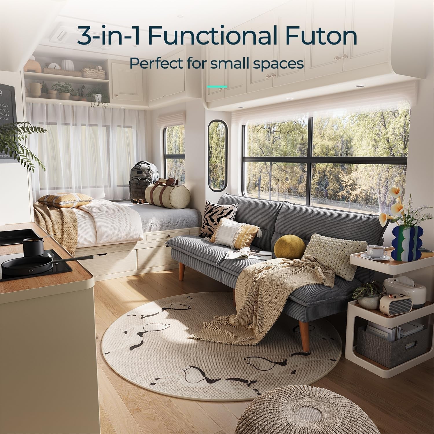 66-futon-sofa-bed-corduroy-futon-couch-with-3-position-adjustable-backrest-convertible-sofa-bed-loveseat-small-couches-for-small-spaces-living-room-office-guest-room-grey