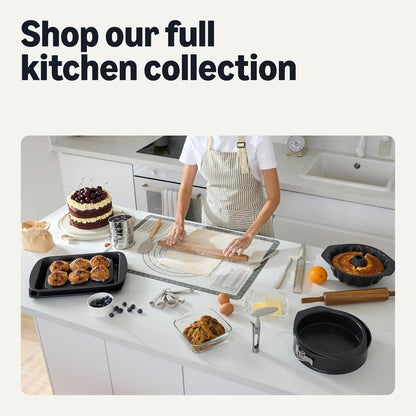 Glass Baking Dishes with Bpa-Free Lids, 6-Piece Bakeware Set, Borosilicate Glass, Oven-Safe up to 752°F, Non-Slip and Stackable, Dishwasher-Safe, Linen Gray7