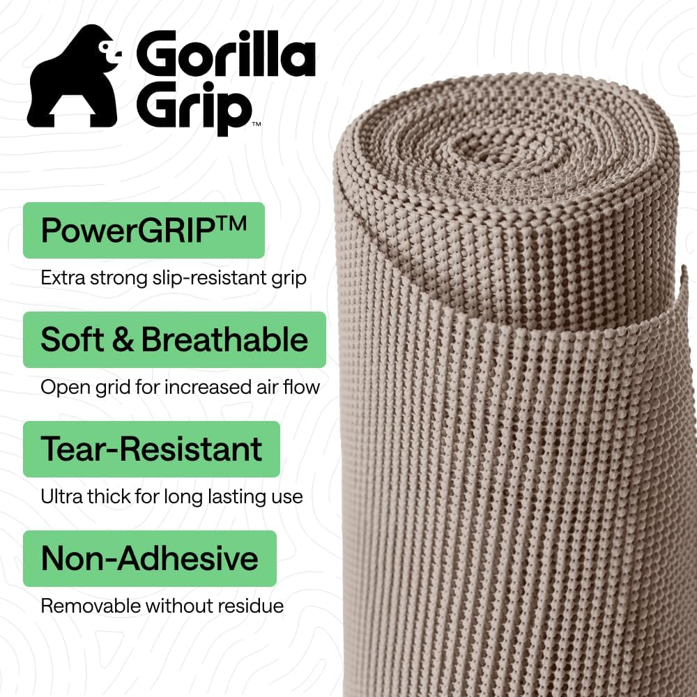 gorilla-grip-powergrip-drawer-shelf-and-cabinet-liner-12-x10-beige