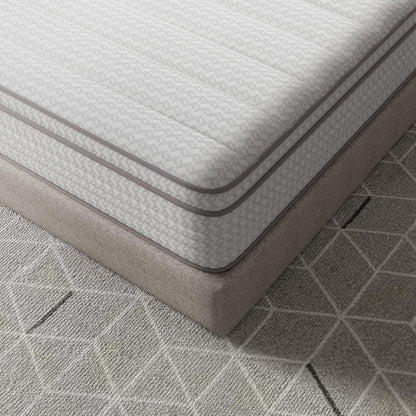 Queen Mattress, 10 Inch Queen Size Mattresses in a Box with Smarts™ Pocket Coil for Pressure Relief, Medium Plush Foam and Spring Hybrid Colchones with Certipur-Us Certified9