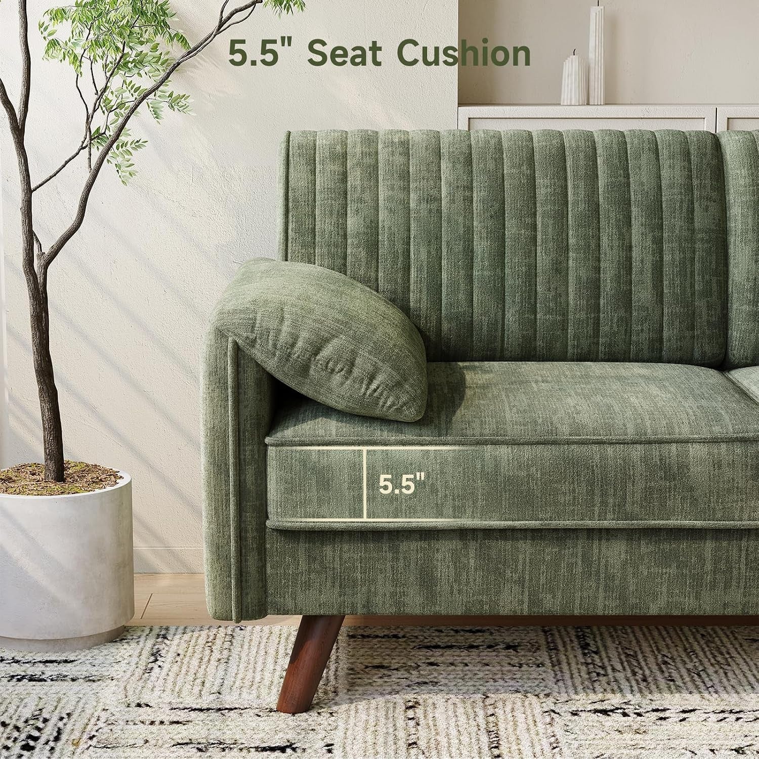 64-5-loveseat-sofa-chenille-loveseat-couch-for-living-room-green