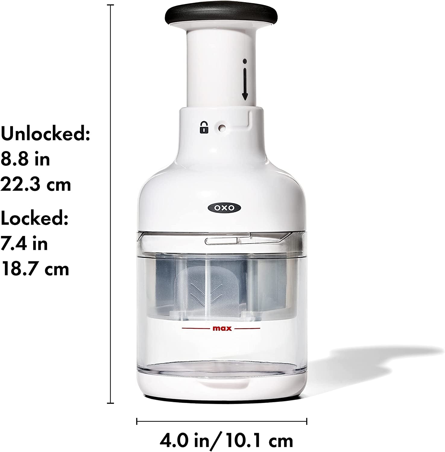 oxo-good-grips-vegetable-chopper-with-easy-grip-handle-for-meal-prep-dices-onions-peppers-more-soft-non-slip-grip-easy-press-blade-container-catches-food-kitchen-meal-prep-tool